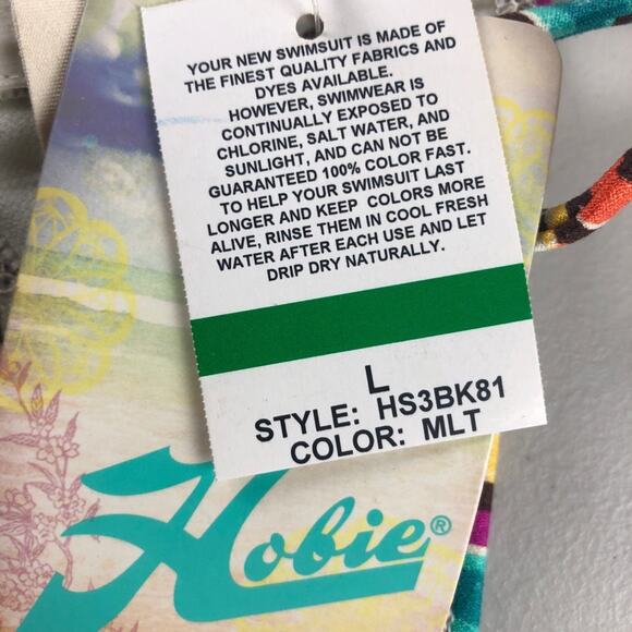 NWT Hobie Bathing suit top Large - Picture 5 of 6